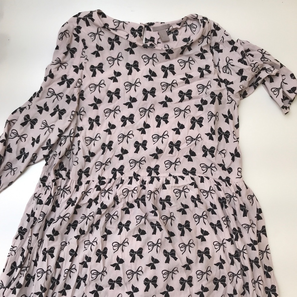 H and m plus shift dress